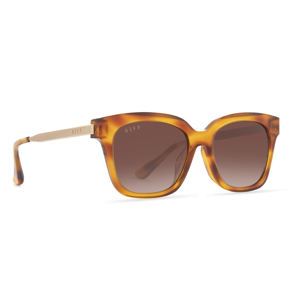 DIFF EYEWEAR BELLA XS in Andes Tortoise
